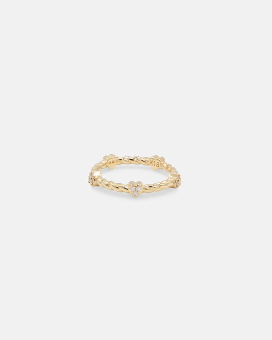 Mebae Diamond RING -K18