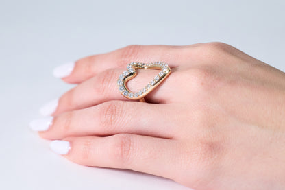Takanari Diamond RING -PT900