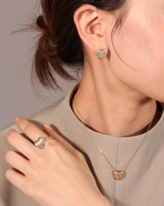Guruguru-model-Pierce-Ring-necklace
