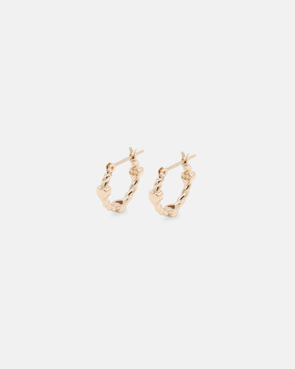 Mebae HOOP EARRINGS -K10