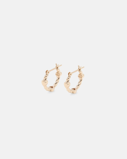 Mebae HOOP EARRINGS -K10