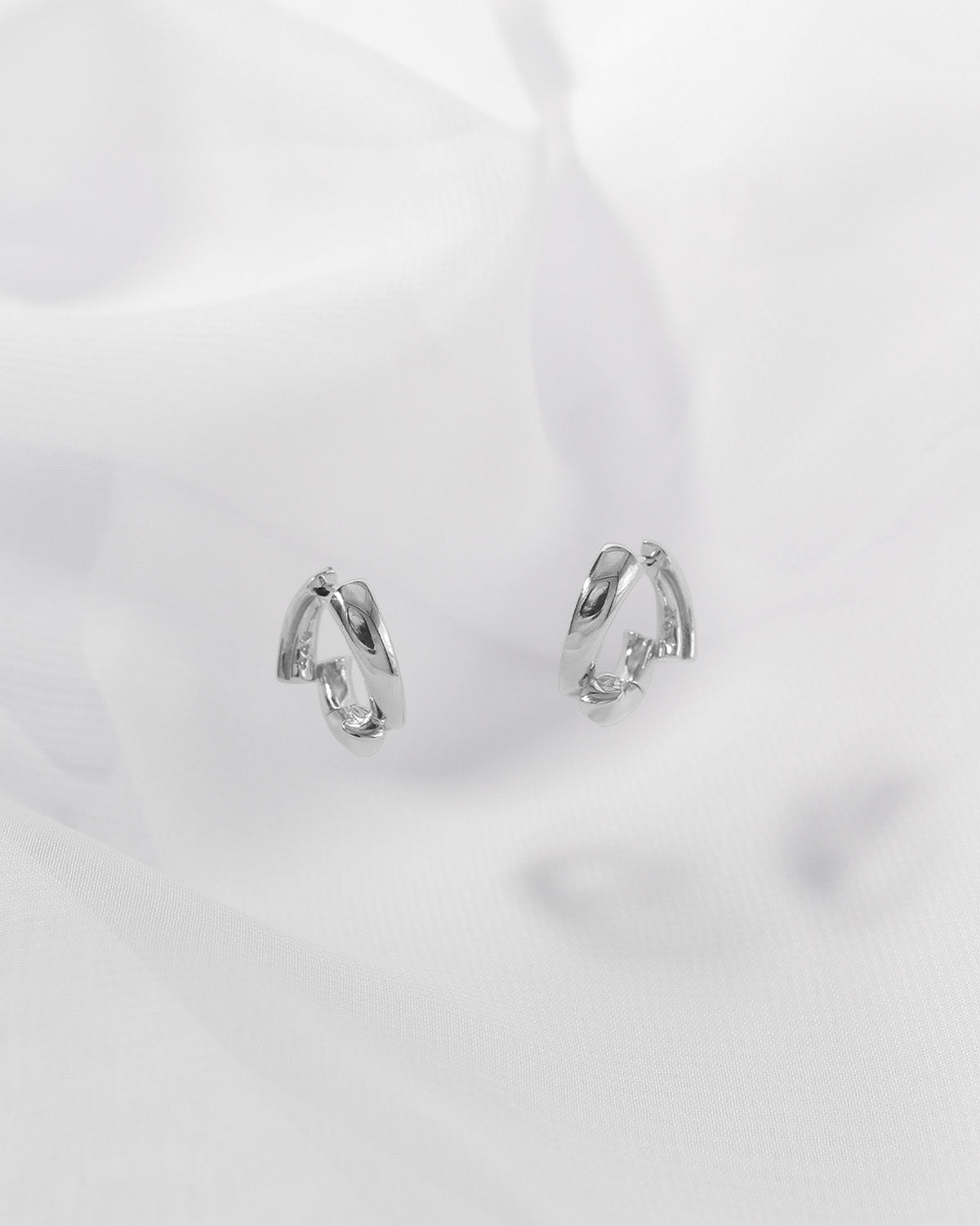 Soukai HOOP EARRINGS -Silver925